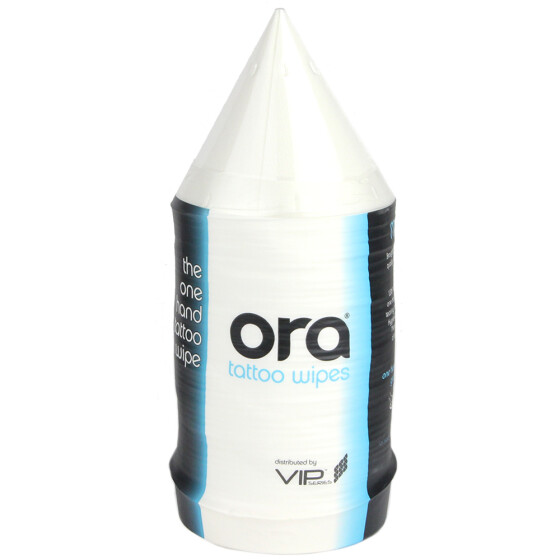 ORA Tattoo Wipes - 100 Blatt - Nicht sichtbar