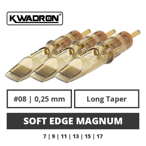 KWADRON - Needle Cartridges - Soft Edge Magnum - 0,25 LT
