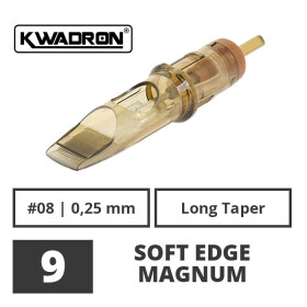 KWADRON - Needle Cartridges - 9 Soft Edge Magnum - 0,25 LT
