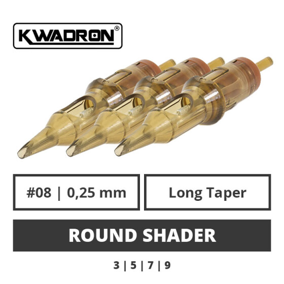 KWADRON - Nadelmodule - Round Shader - 0,25 LT
