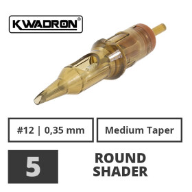 KWADRON - Needle Cartridges - 5 Round Shader - 0,35 MT