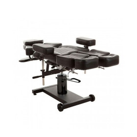 Hydraulic Treatment Chair - Black