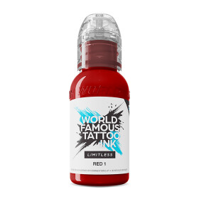 World Famous Limitless - Tattoo Farbe - Red 1 30 ml