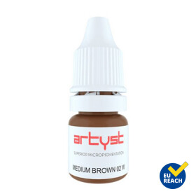 ARTYST - PMU Pigment - Medium Brown 02 W 10 ml -...