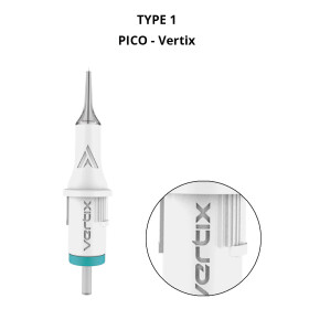 VERTIX - Pico PMU Membrane Cartridges - 1 Round Liner MT