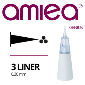 AMIEA - Cartridges - Genius - Liner Size 3 - 0,30 mm - 10...