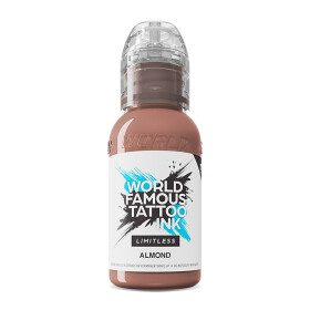 World Famous Limitless - Tattoo Farbe - Almond 30 ml