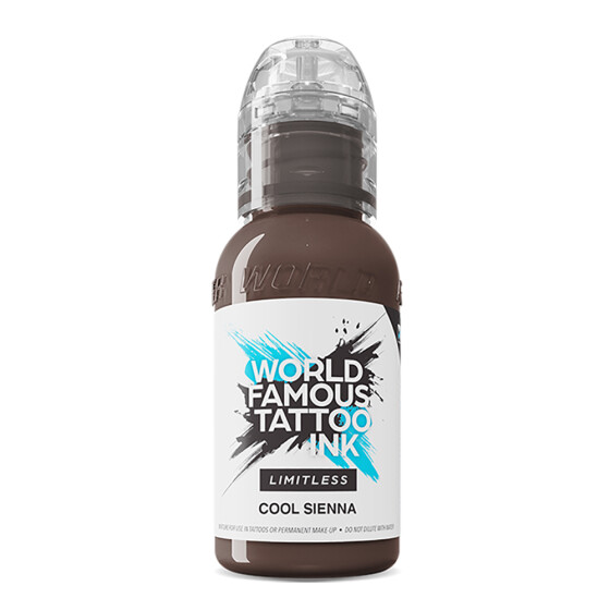 World Famous Limitless - Tattoo Farbe - Cool Sienna 30 ml