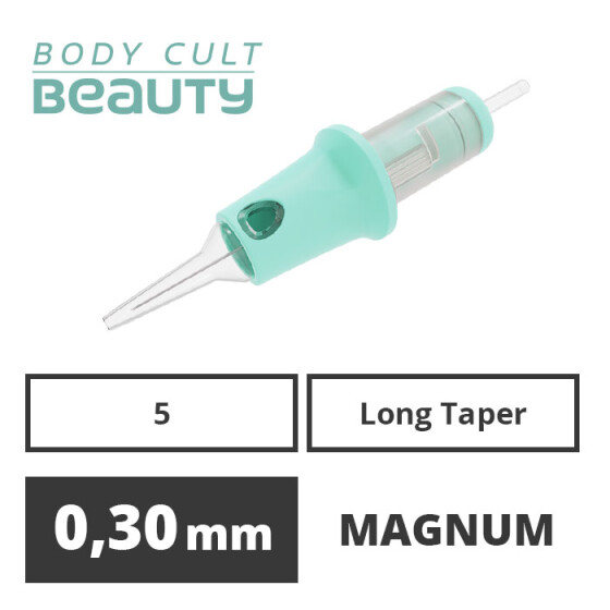 BODY CULT BEAUTY - Precision PMU Cartridges - 5 Magnum - LT - 20 pcs 0,30 mm