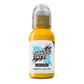 World Famous Limitless - Tattoo Farbe - Tommys Yellow 30 ml