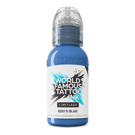 World Famous Limitless - Tattoo Farbe - Edos Blue 30 ml