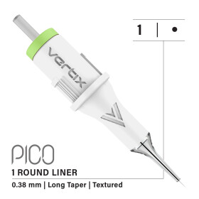 VERTIX - Pico PMU Membrane Cartridges - 1 Round Liner...